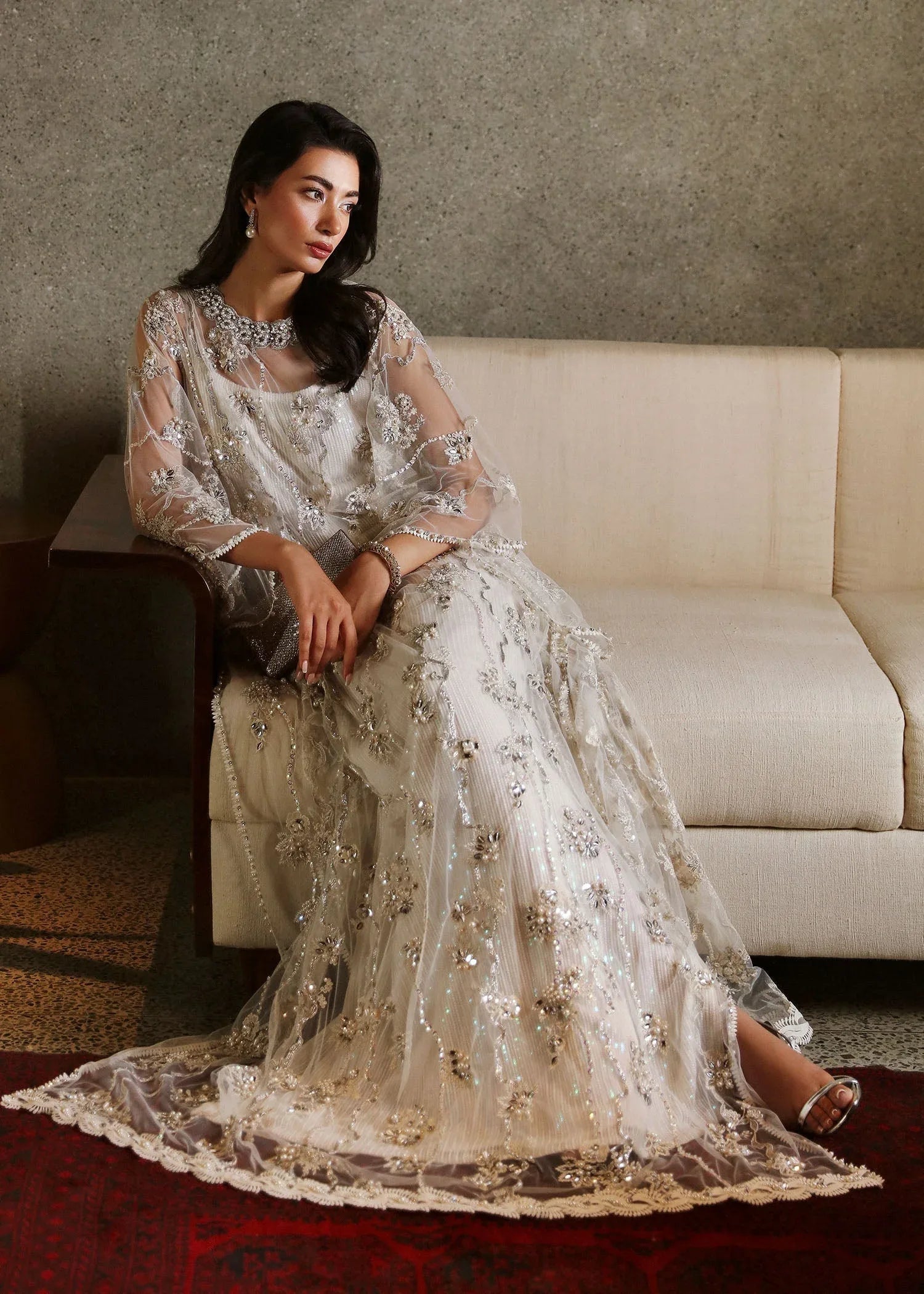Sadaf Fawad Khan | Late Checkout at the Fred | Ellie - Aqsa Fabrics