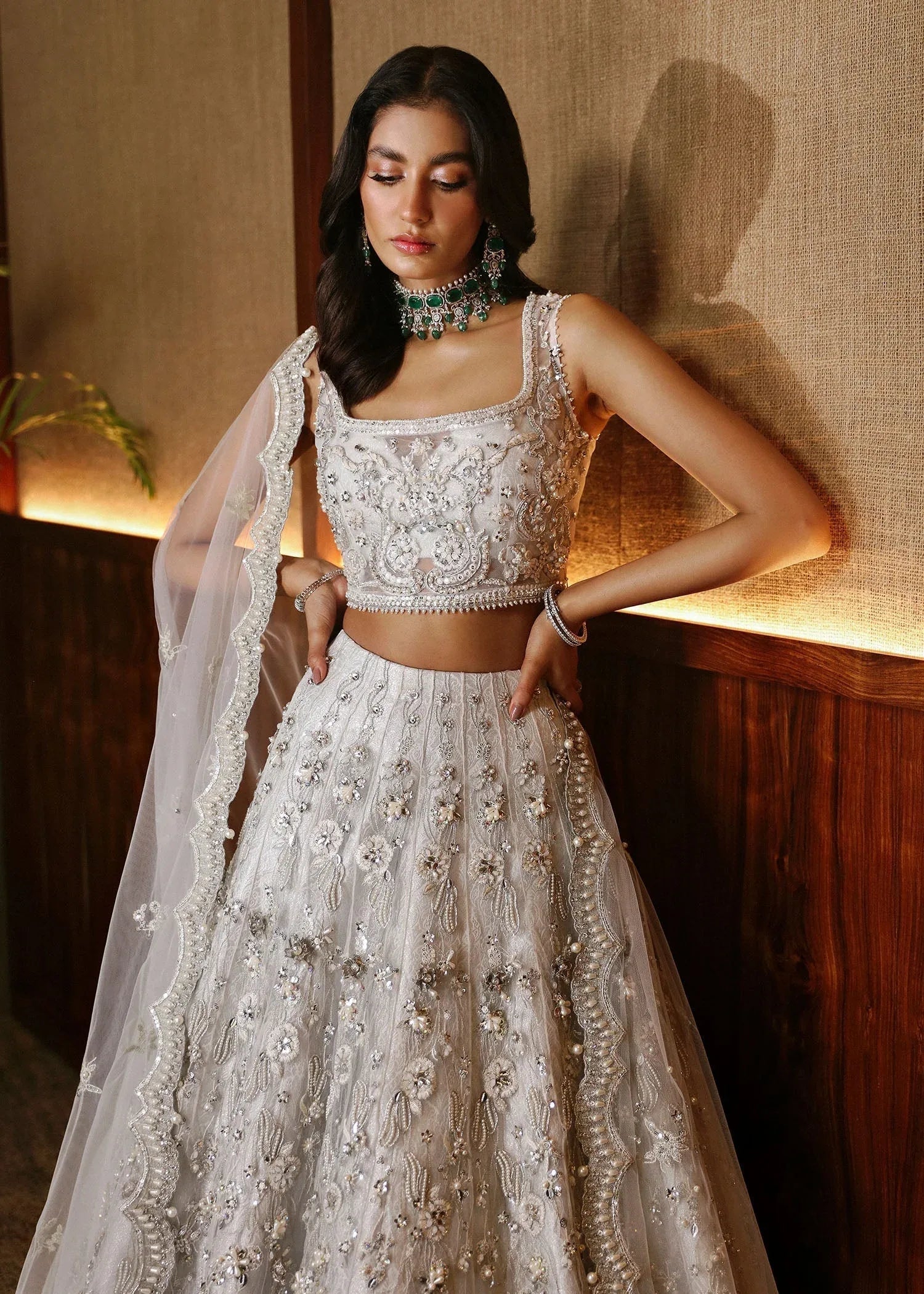 Sadaf Fawad Khan | Late Checkout at the Fred | Pearl River - Aqsa Fabrics