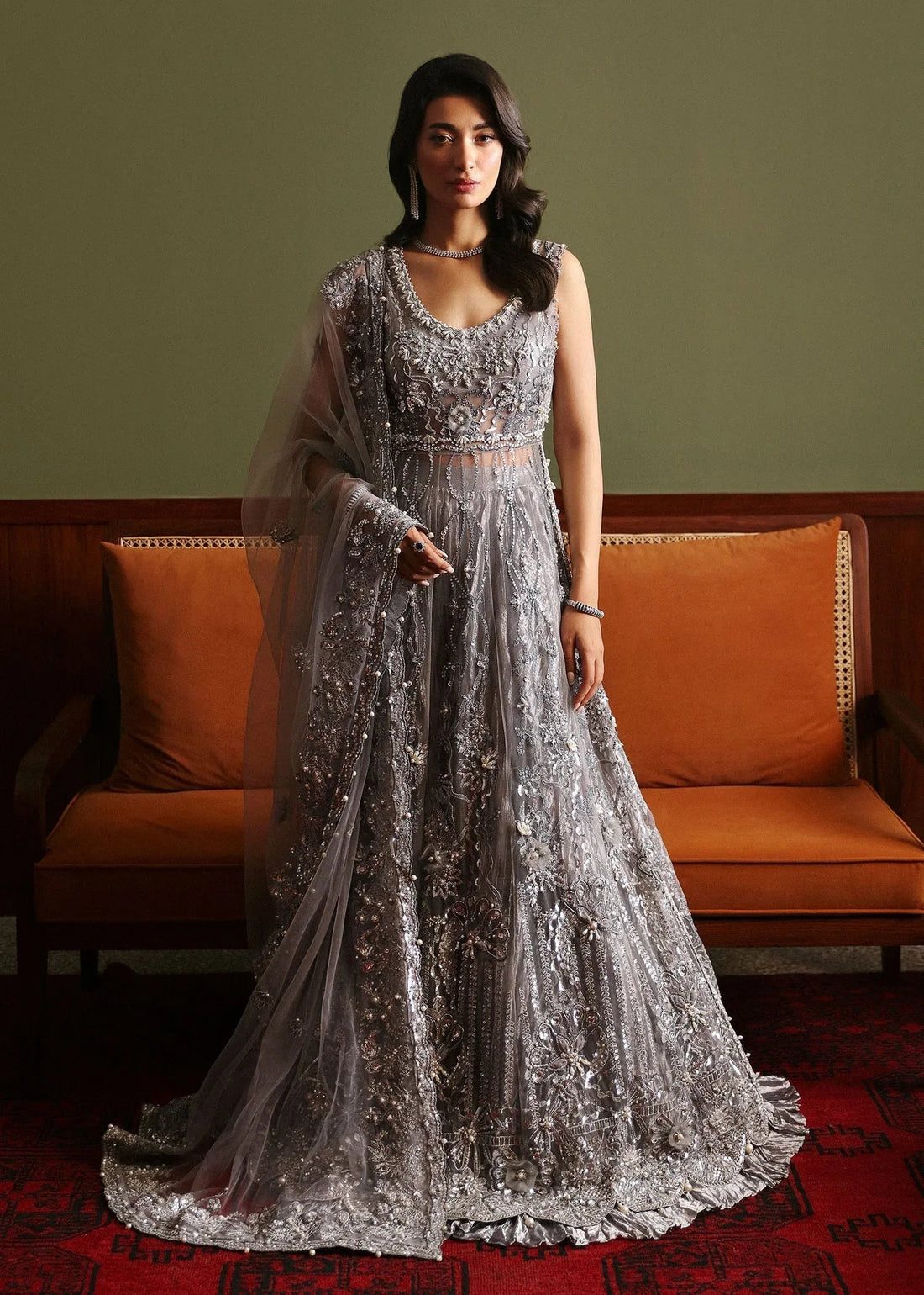 Sadaf Fawad Khan | Late Checkout at the Fred | Leis - Aqsa Fabrics