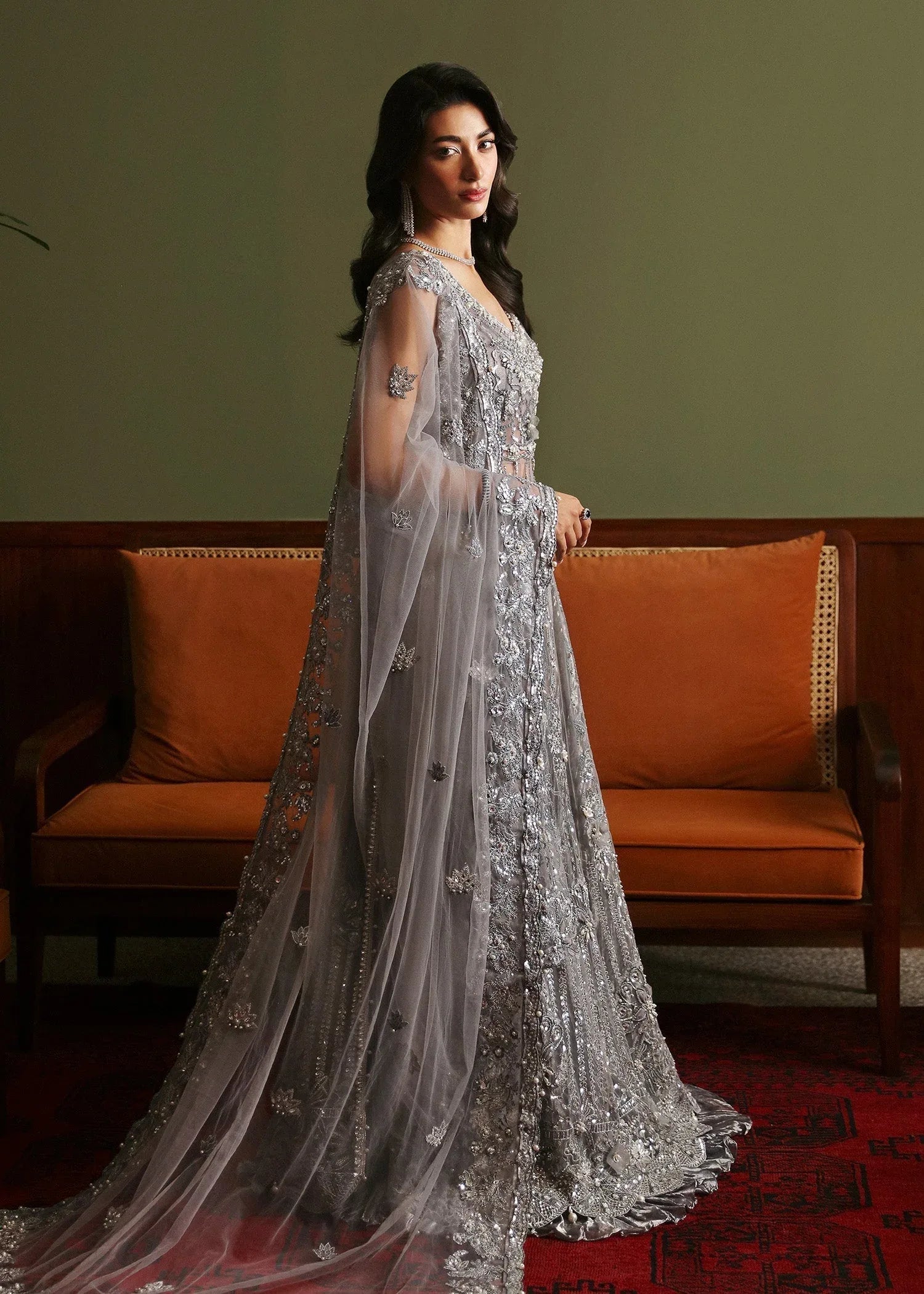 Sadaf Fawad Khan | Late Checkout at the Fred | Leis - Aqsa Fabrics