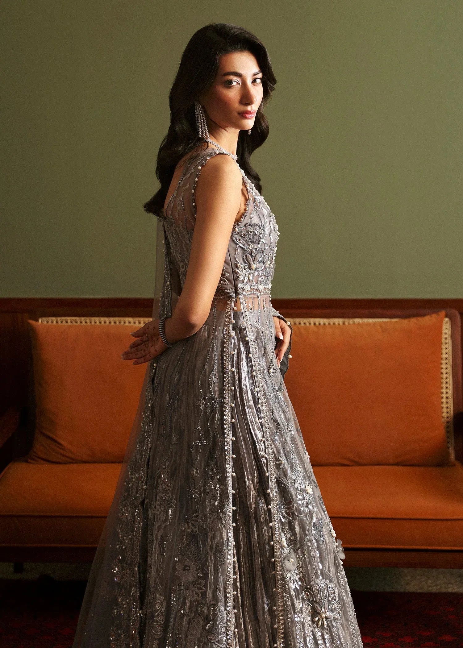 Sadaf Fawad Khan | Late Checkout at the Fred | Leis - Aqsa Fabrics