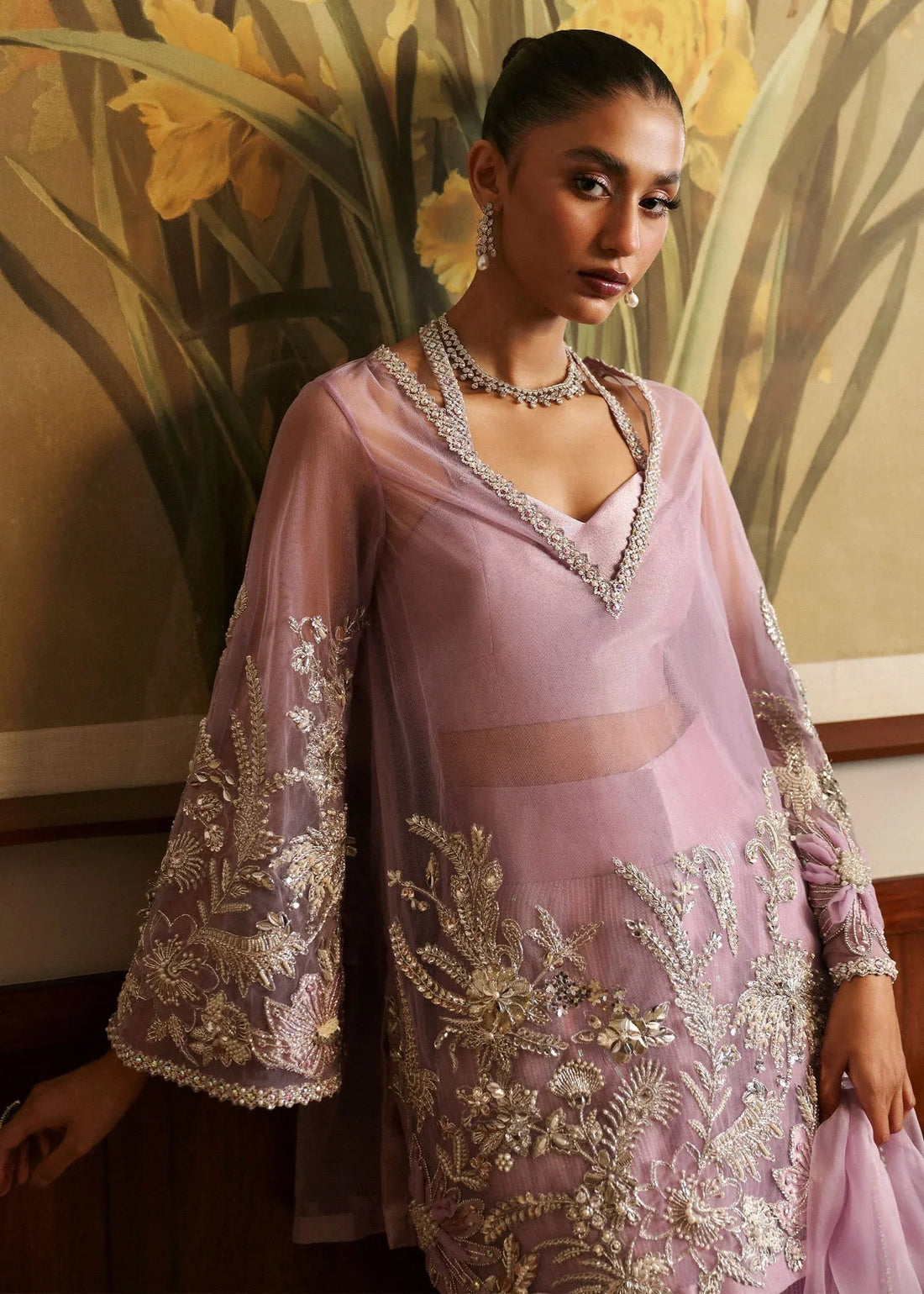 Sadaf Fawad Khan | Late Checkout at the Fred | Purple Charm - Aqsa Fabrics