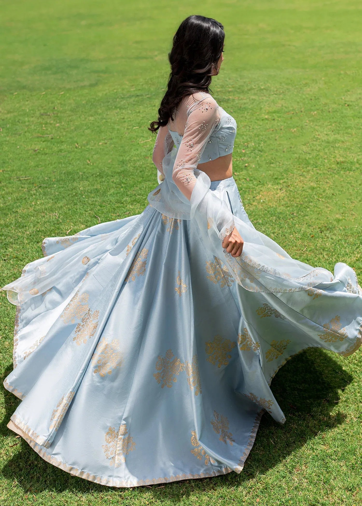 Sadaf Fawad Khan | Zinnia Festive Formals | Ahlah - Aqsa Fabrics