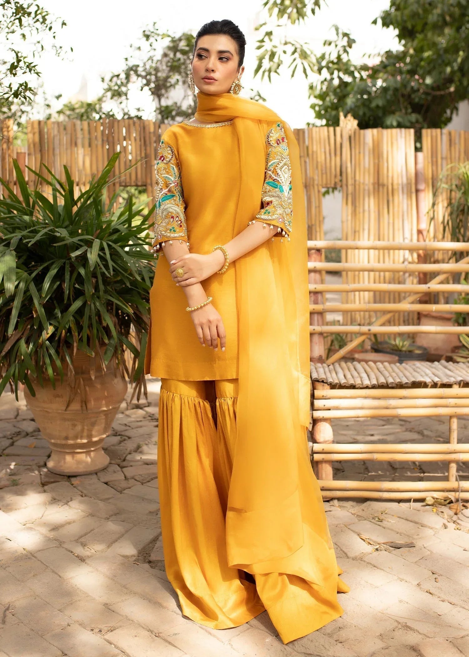 Sadaf Fawad Khan | Zinnia Festive Formals | Ariana - Aqsa Fabrics