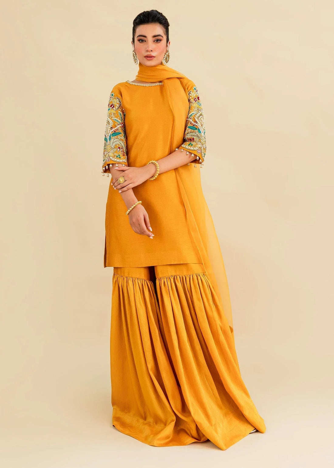 Sadaf Fawad Khan | Zinnia Festive Formals | Ariana - Aqsa Fabrics