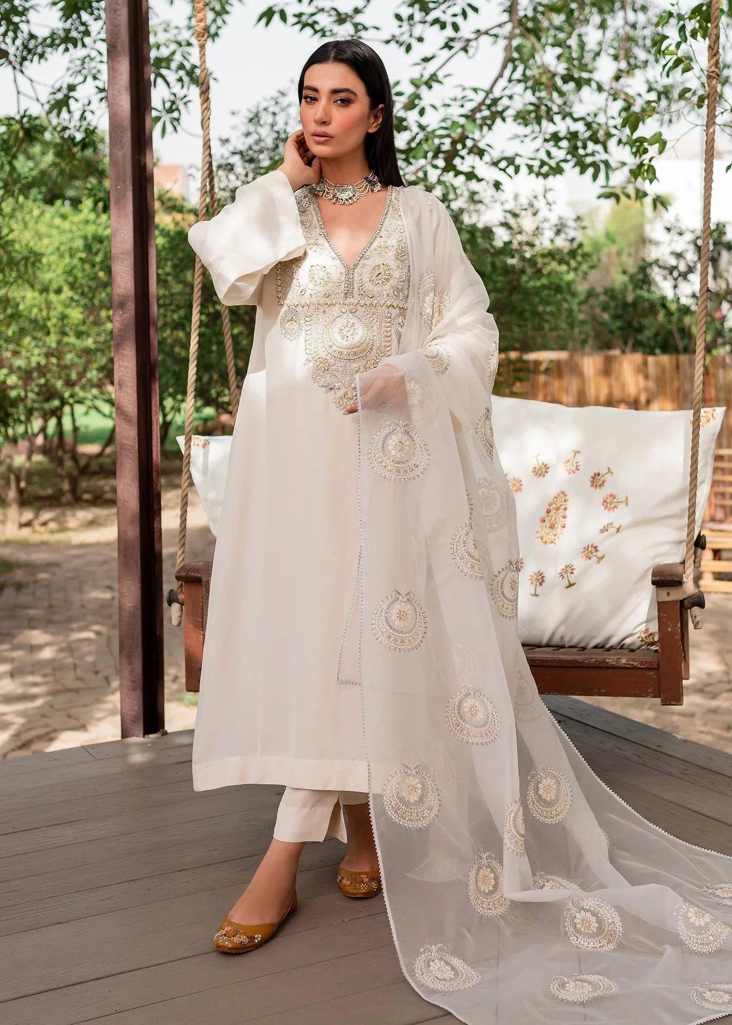 Sadaf Fawad Khan | Zinnia Festive Formals | Nysa - Aqsa Fabrics