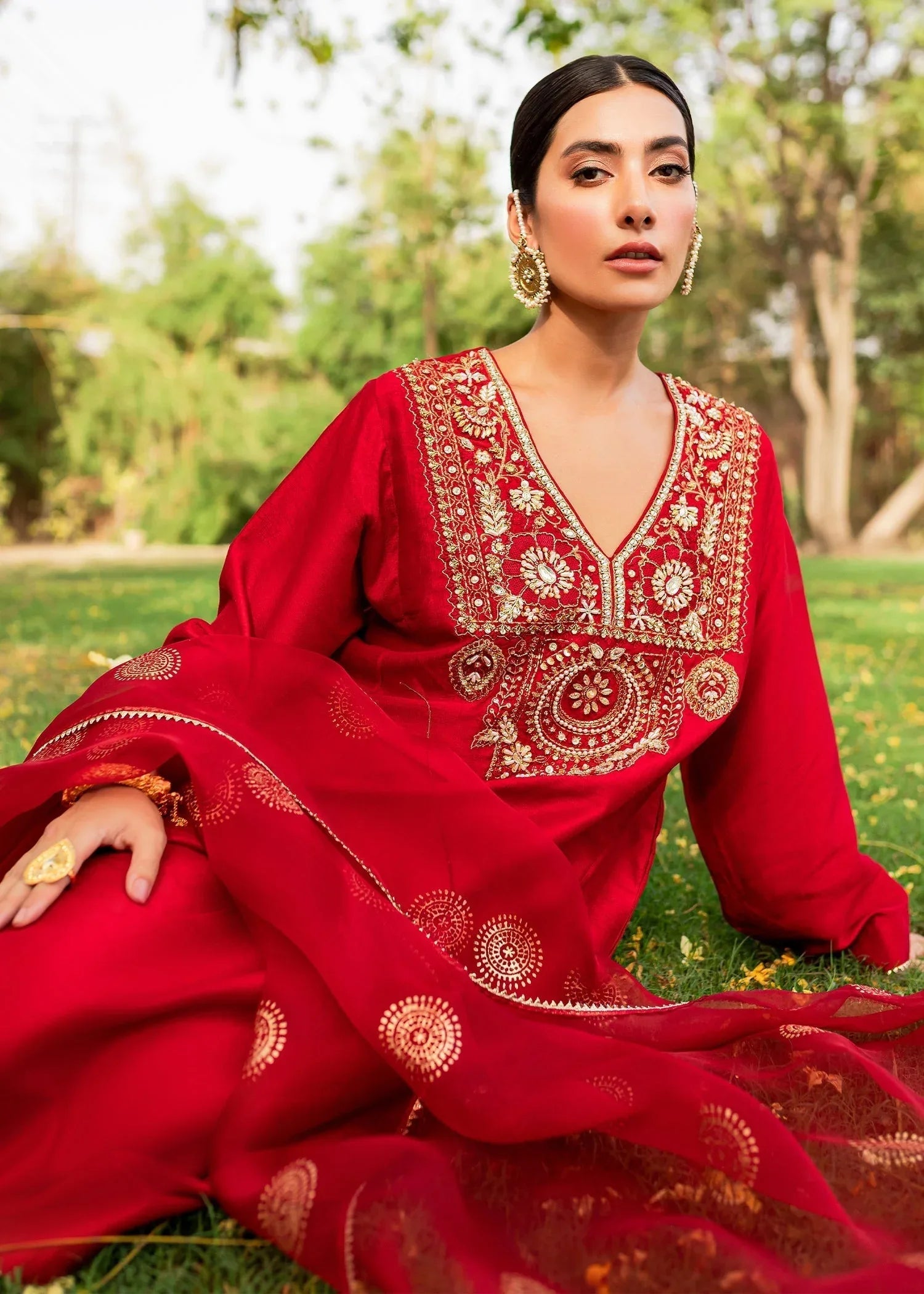 Sadaf Fawad Khan | Zinnia Festive Formals | Aalia - Aqsa Fabrics