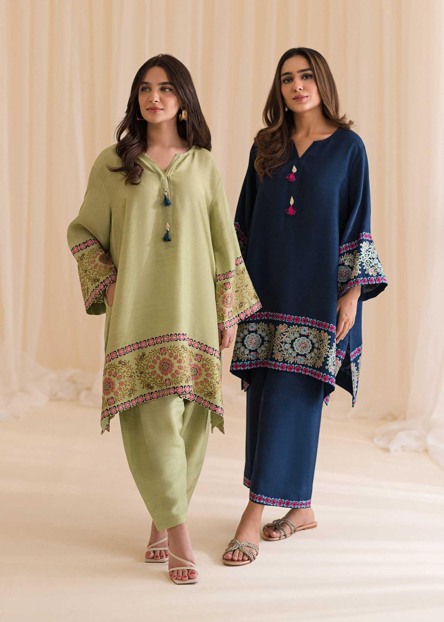 Sadaf Fawad Khan | Lyla Festive Pret | Moonlight - Aqsa Fabrics