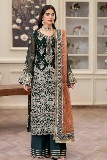 Adans Libas | Saleeqa Chiffon 25 | SALEEQA 7512 - Aqsa Fabrics