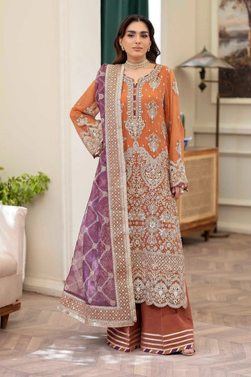 Adans Libas | Saleeqa Chiffon 25 | SALEEQA 7516 - Aqsa Fabrics