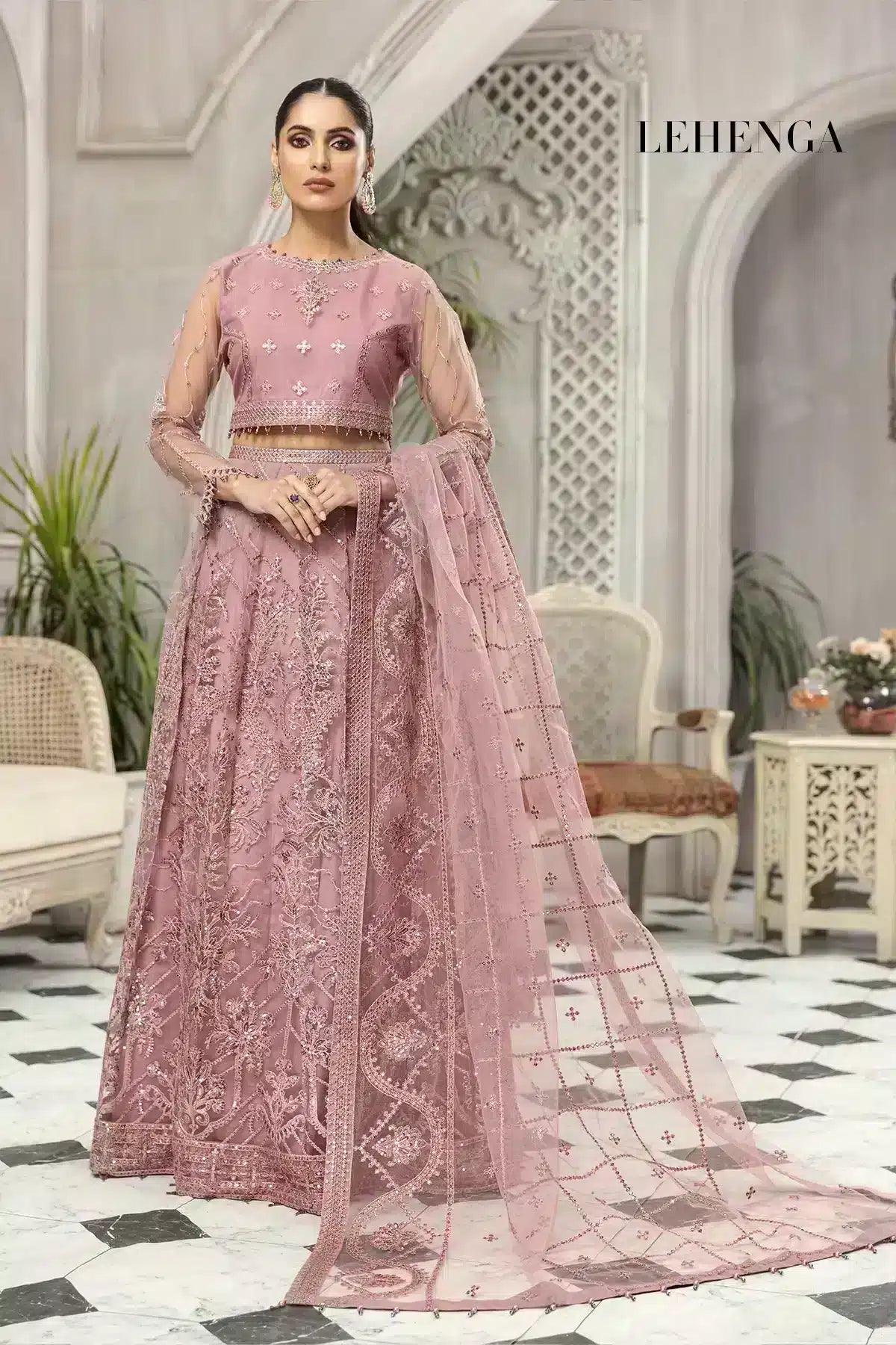 Alizeh | Embroidered Chiffon | Mahpera - Aqsa Fabrics