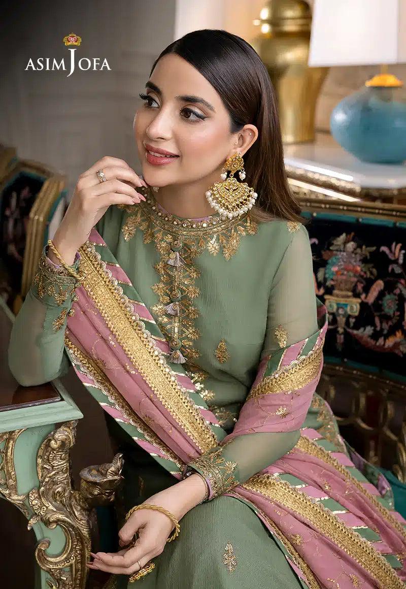 Asim Jofa | Jhilmil Luxury Formals 23 | AJJM-19 - Aqsa Fabrics