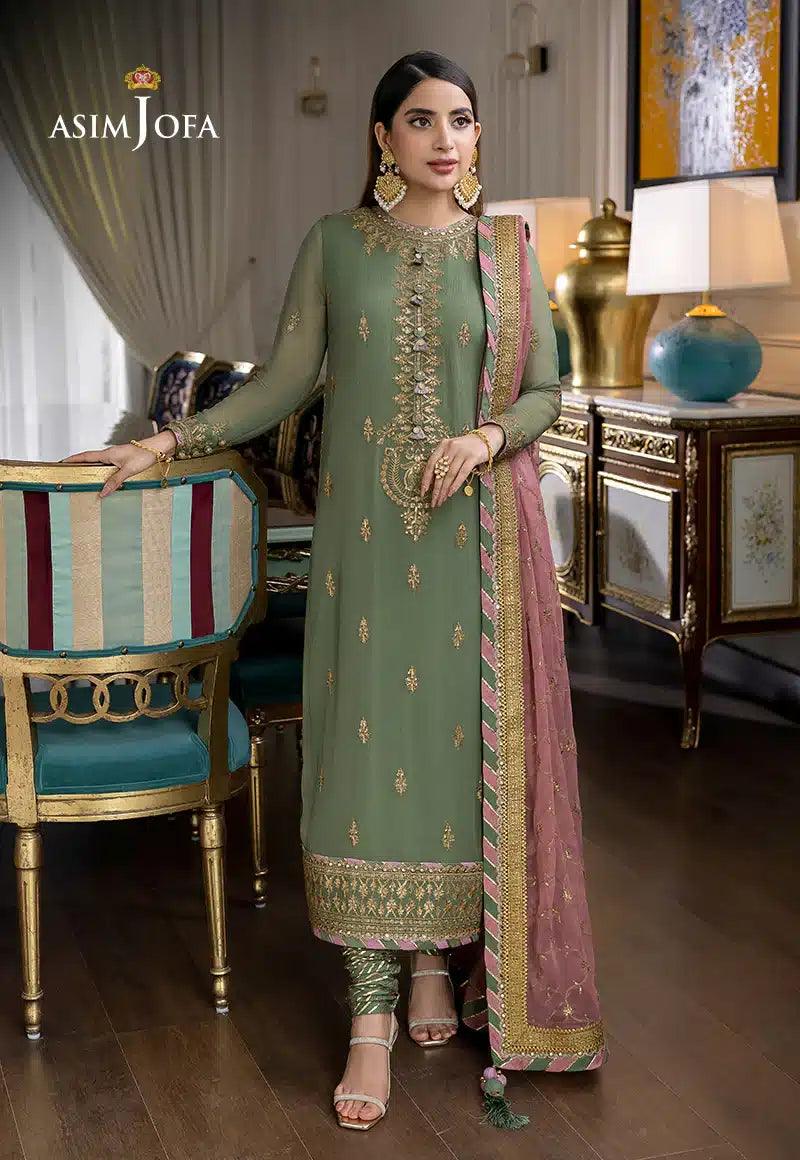Asim Jofa | Jhilmil Luxury Formals 23 | AJJM-19 - Aqsa Fabrics