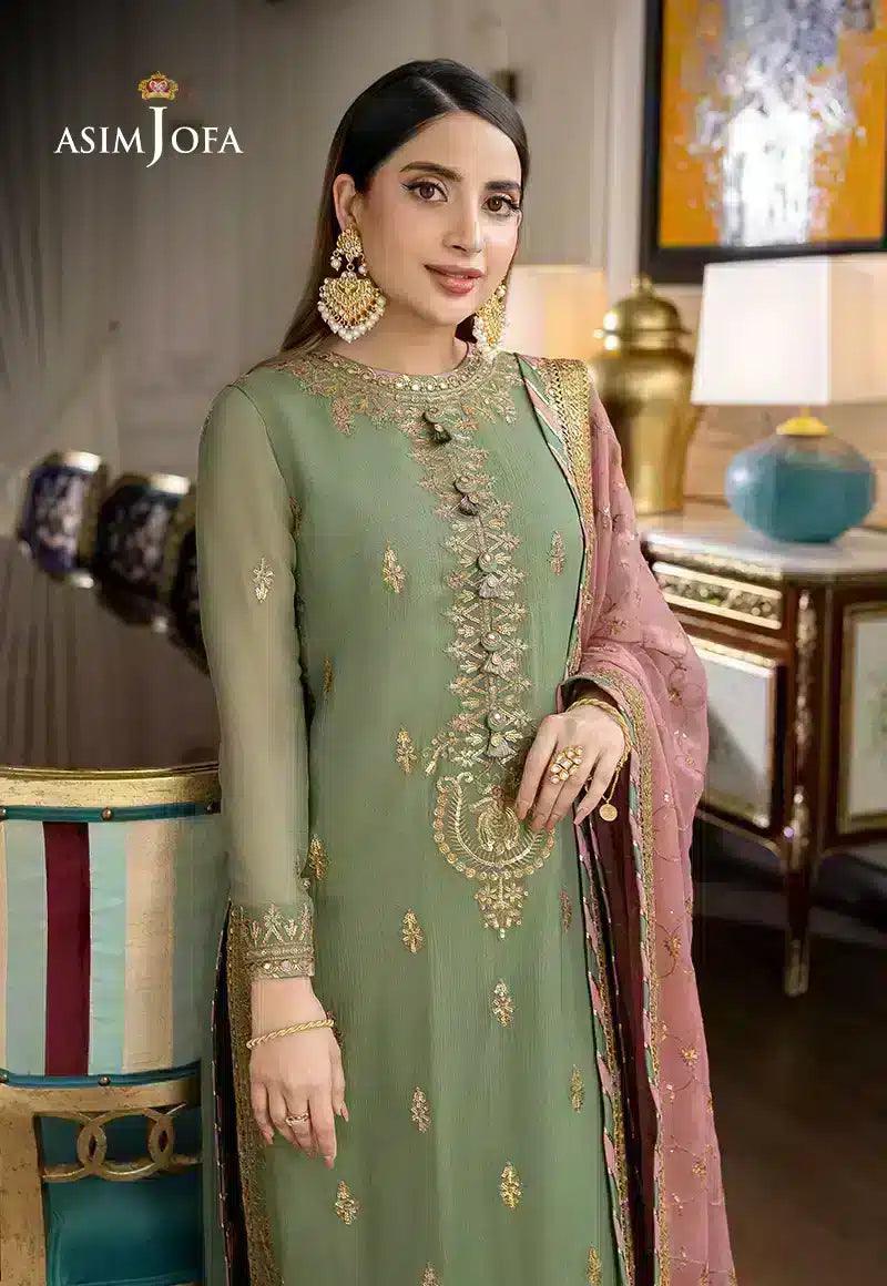 Asim Jofa | Jhilmil Luxury Formals 23 | AJJM-19 - Aqsa Fabrics