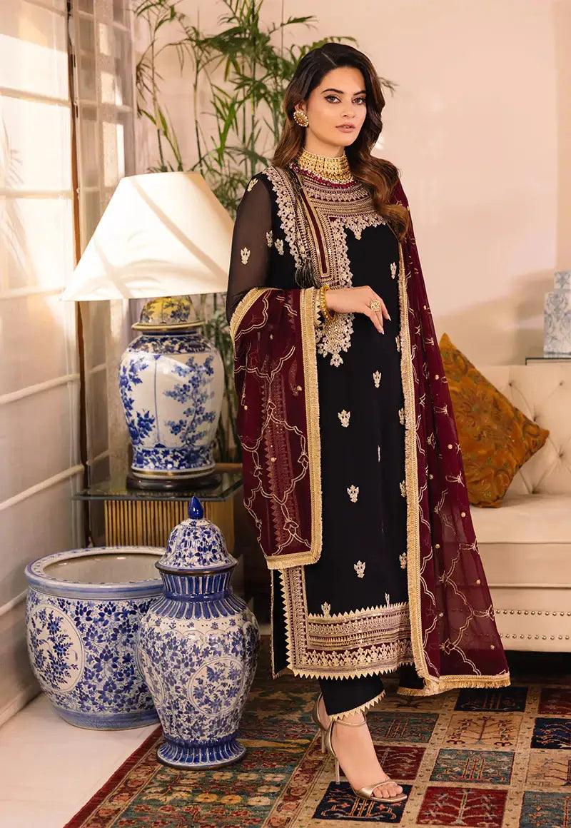 Asim Jofa | Maahru Noorie and Meerub | AJSM-37 - Aqsa Fabrics