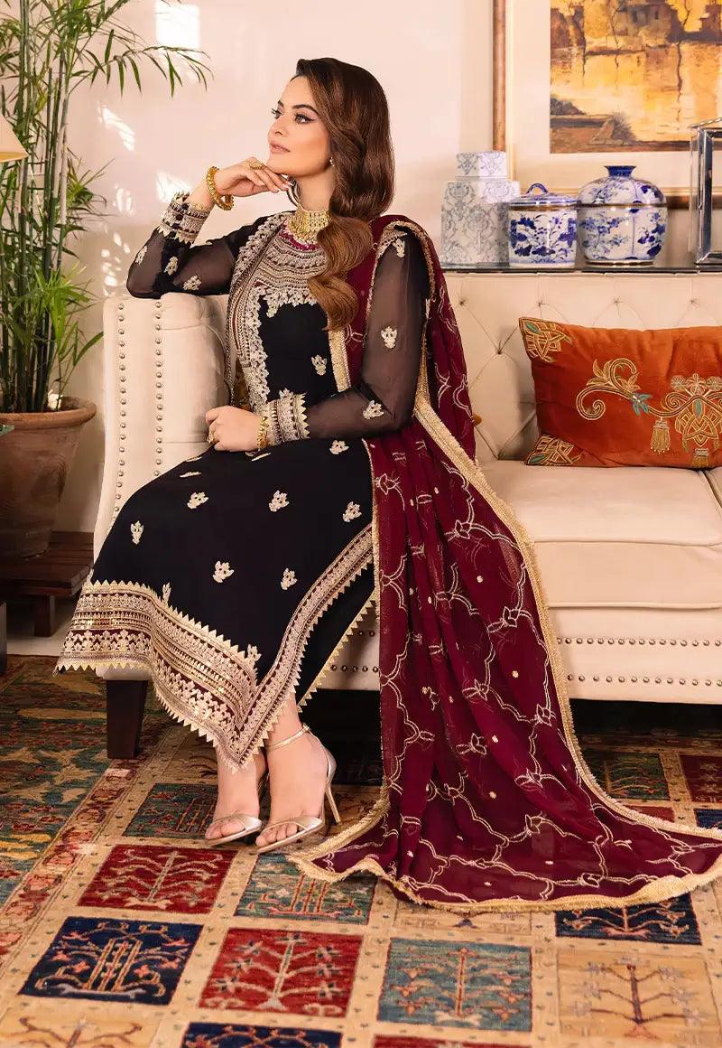 Asim Jofa | Maahru Noorie and Meerub | AJSM-37 - Aqsa Fabrics