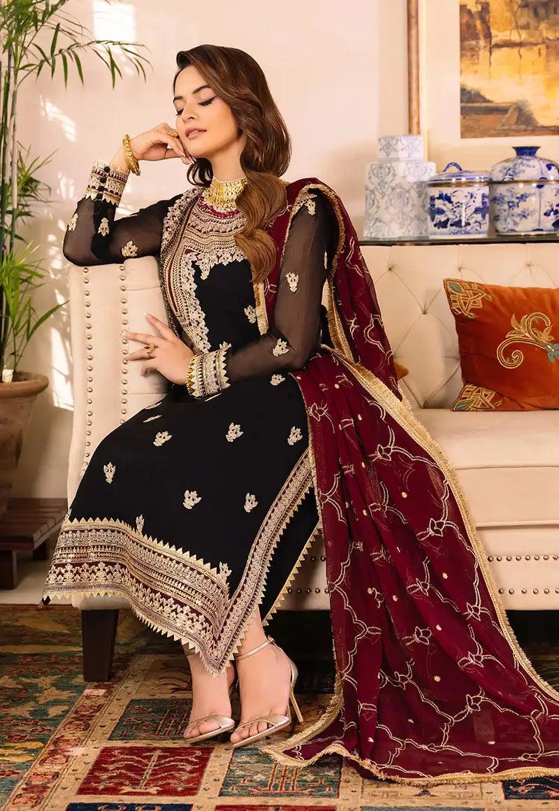 Asim Jofa | Maahru Noorie and Meerub | AJSM-37 - Aqsa Fabrics