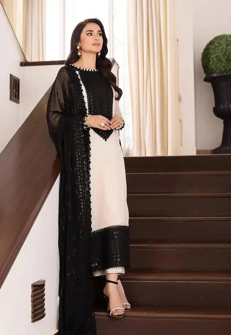 Asim Jofa | Maahru Noorie and Meerub | AJSM-39 - Aqsa Fabrics