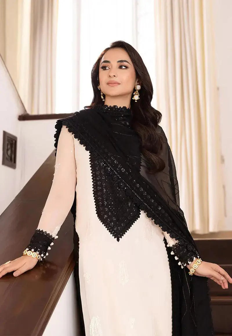 Asim Jofa | Maahru Noorie and Meerub | AJSM-39 - Aqsa Fabrics
