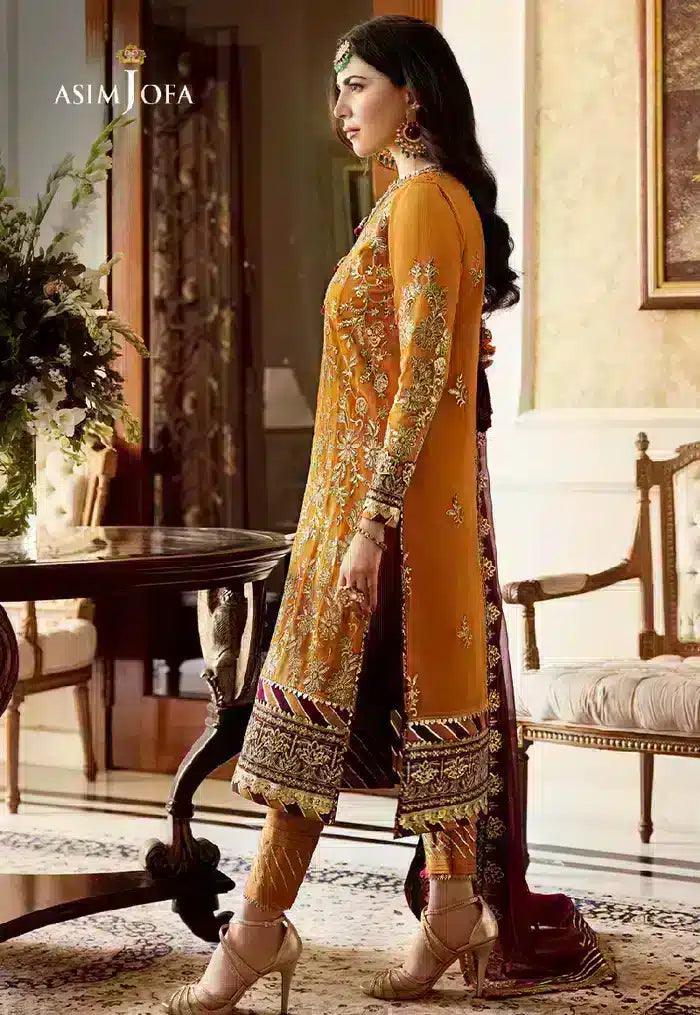 Asim Jofa | Zari Sitara Collection 2023 | AJZS-30 - Aqsa Fabrics