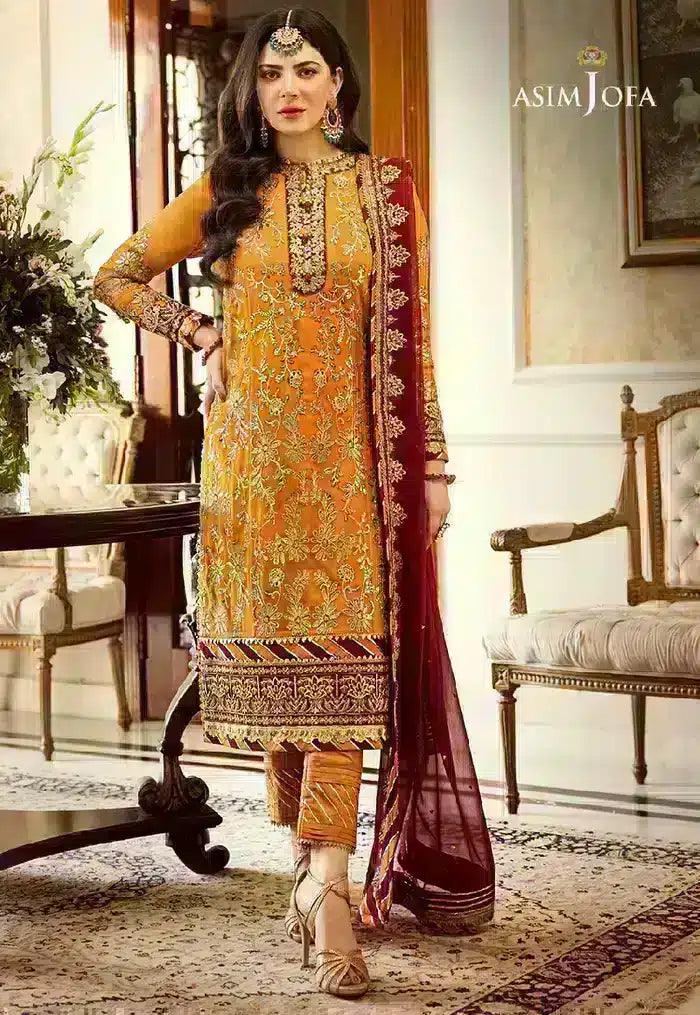 Asim Jofa | Zari Sitara Collection 2023 | AJZS-30 - Aqsa Fabrics