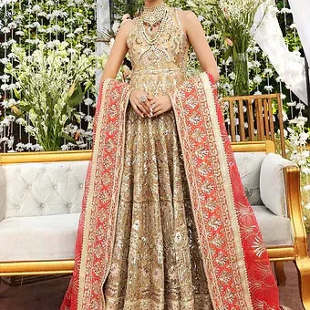 Maryum N Maria | Bridals Selection22 | Passion Fling - Aqsa Fabrics