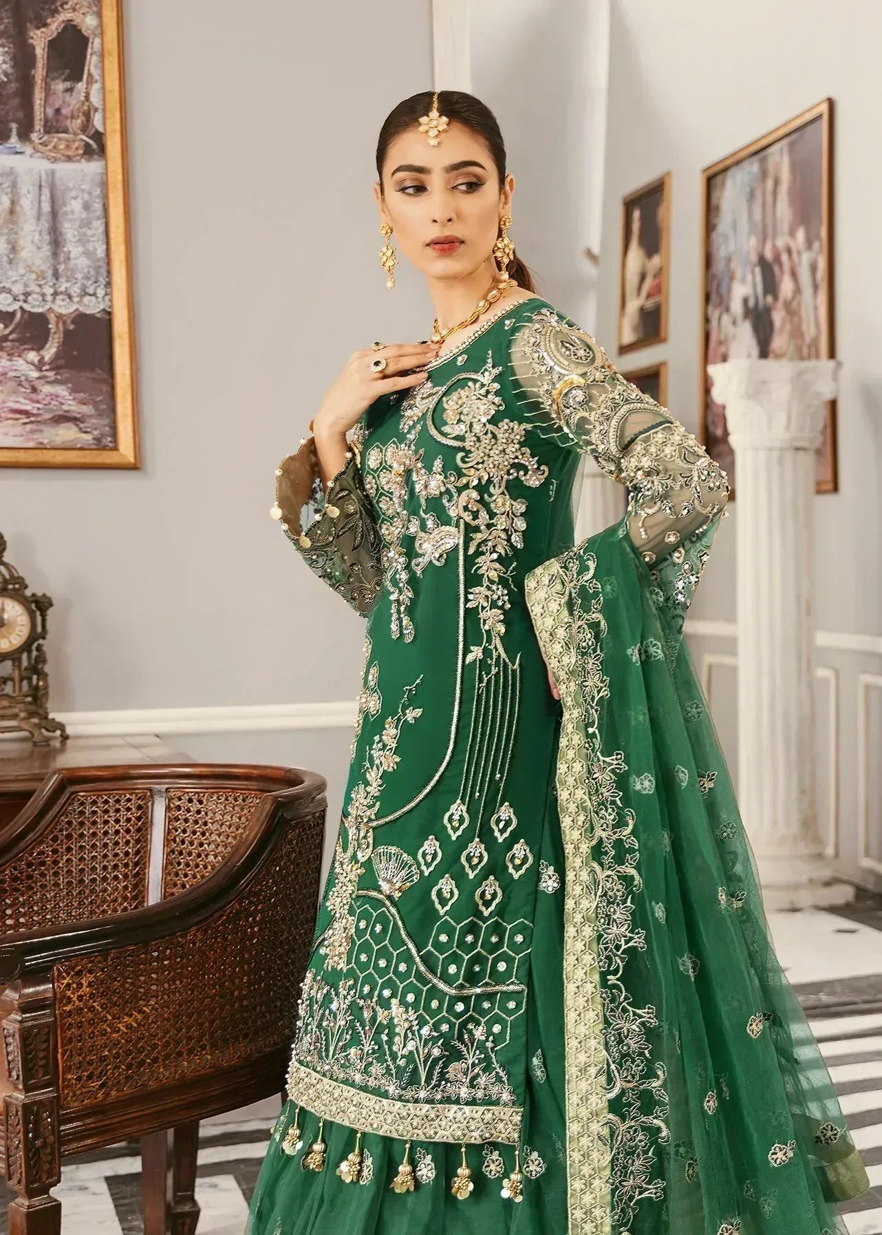 Akbar Aslam | Formal Collection 2021 | Anastasia - Aqsa Fabrics