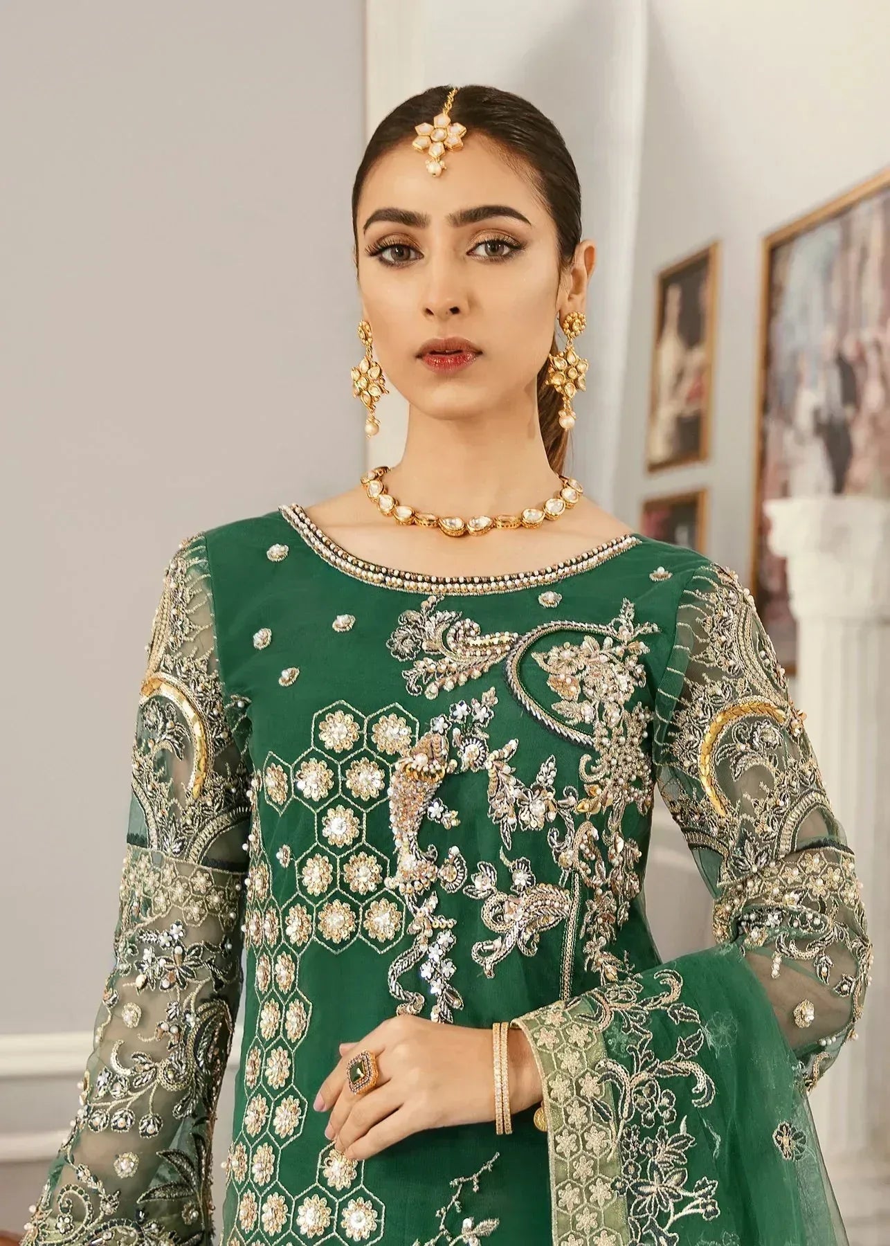 Akbar Aslam | Formal Collection 2021 | Anastasia - Aqsa Fabrics