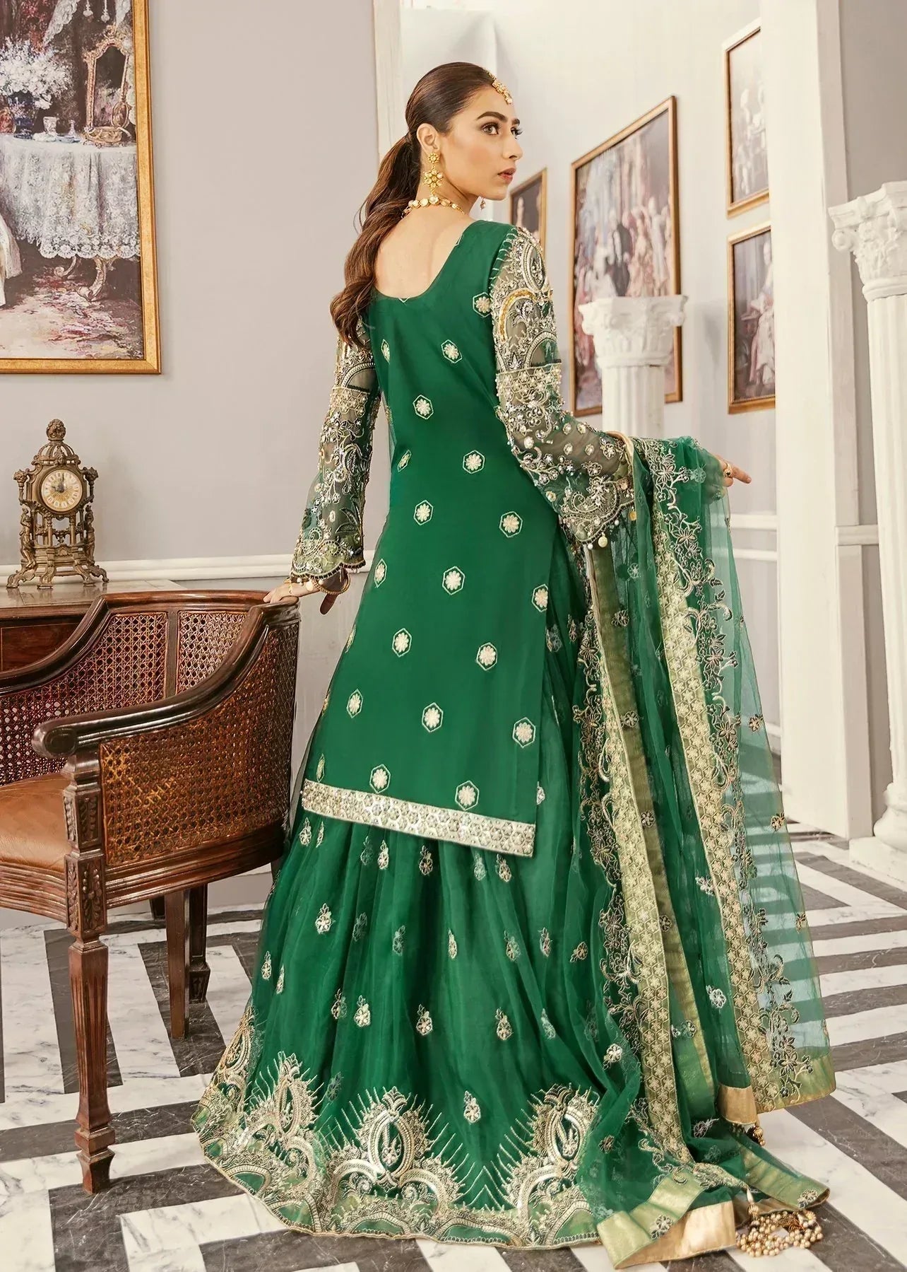 Akbar Aslam | Formal Collection 2021 | Anastasia - Aqsa Fabrics