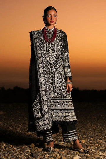 Sana Safinaz | Luxury Lawn 2023 | L231-008A-CZ - Aqsa Fabrics