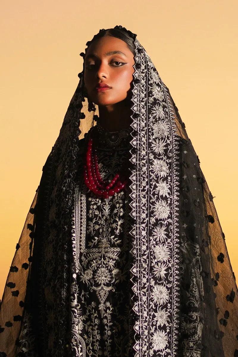Sana Safinaz | Luxury Lawn 2023 | L231-008A-CZ - Aqsa Fabrics