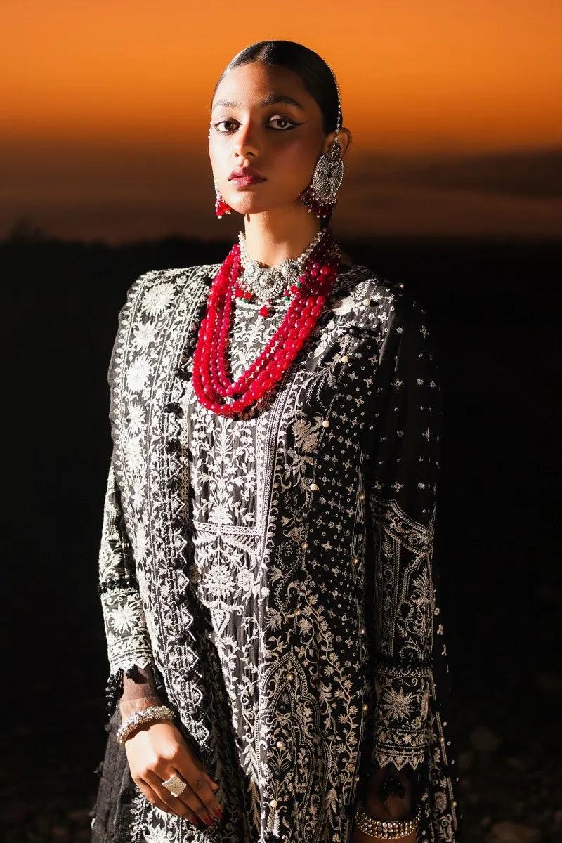 Sana Safinaz | Luxury Lawn 2023 | L231-008A-CZ - Aqsa Fabrics