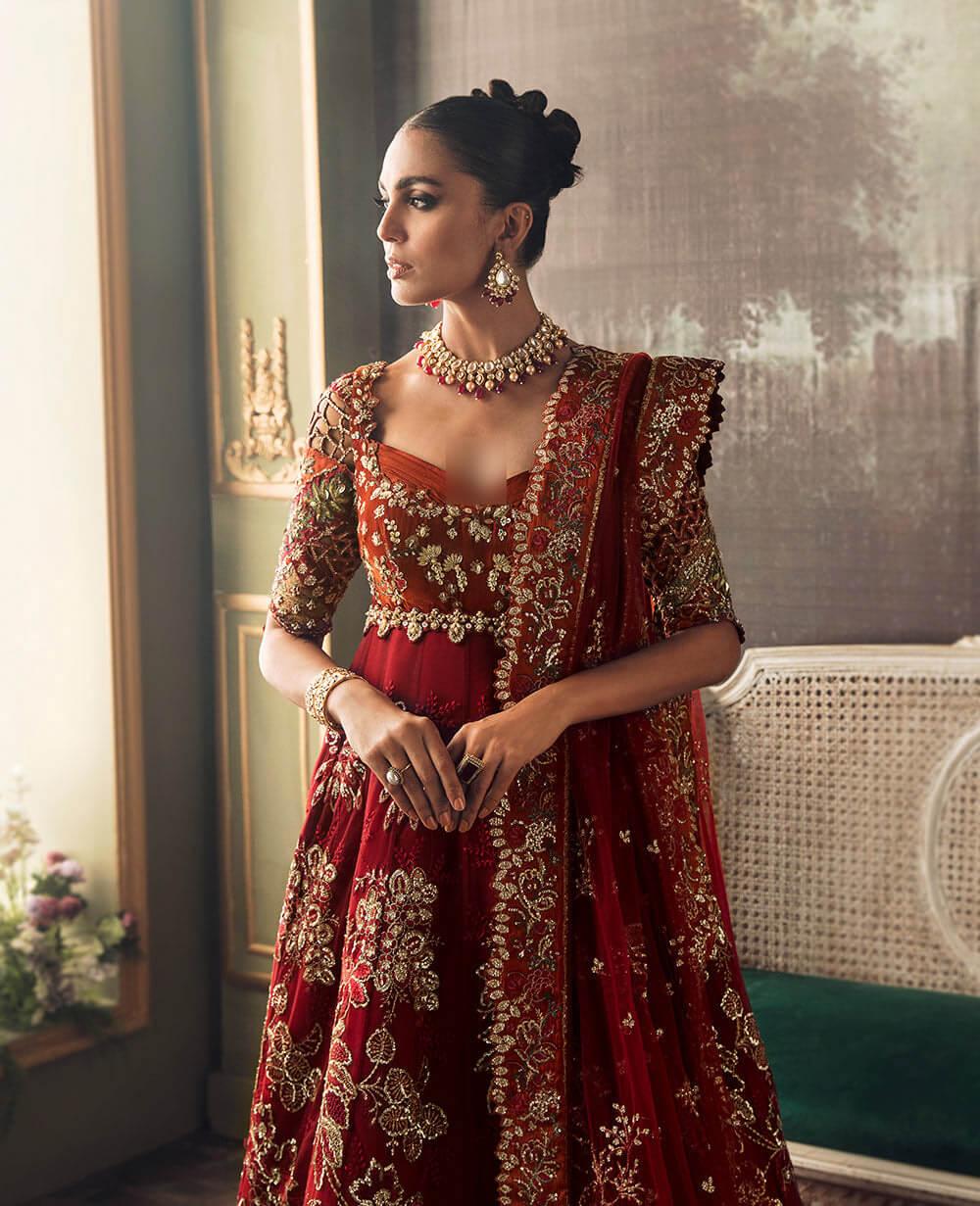 Republicwomenswear | Claire De Lune Wedding 2022 | Un Conquelicot - Aqsa Fabrics
