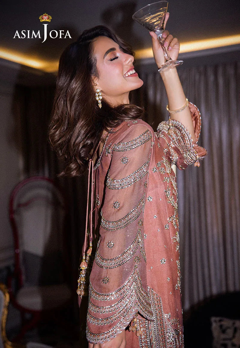 Asim Jofa | Festive Collection 25 | AJFF-08 - Aqsa Fabrics