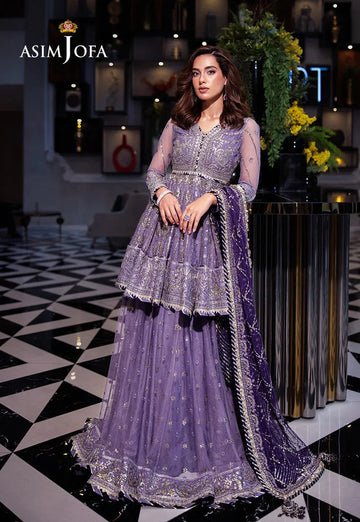 Asim Jofa | Festive Collection 25 |  AJFF-02 - Aqsa Fabrics