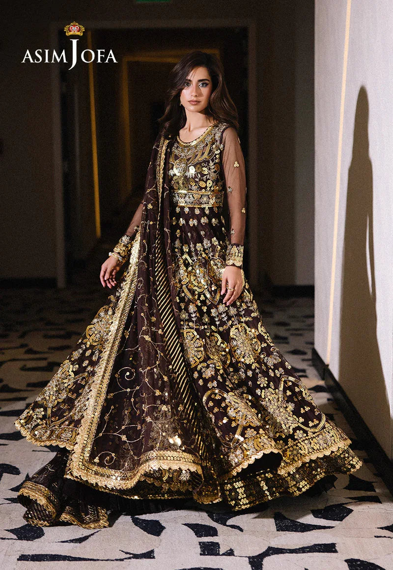 Asim Jofa | Festive Collection 25 | AJFF-07 - Aqsa Fabrics