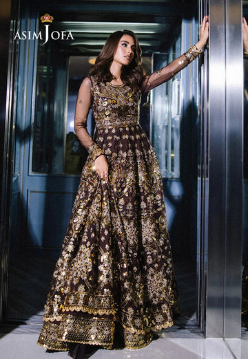 Asim Jofa | Festive Collection 25 | AJFF-07 - Aqsa Fabrics