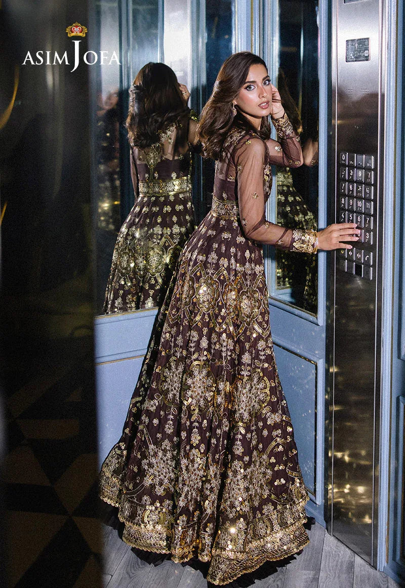 Asim Jofa | Festive Collection 25 | AJFF-07 - Aqsa Fabrics