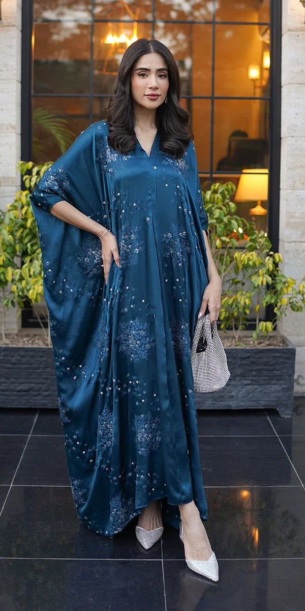 Erum Khan | Velvet Wisper | Dusky Horizon - Aqsa Fabrics