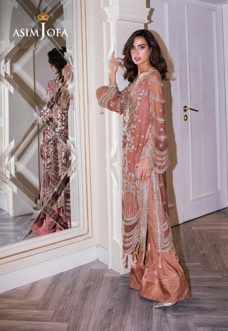 Asim Jofa | Festive Collection 25 | AJFF-08 - Aqsa Fabrics