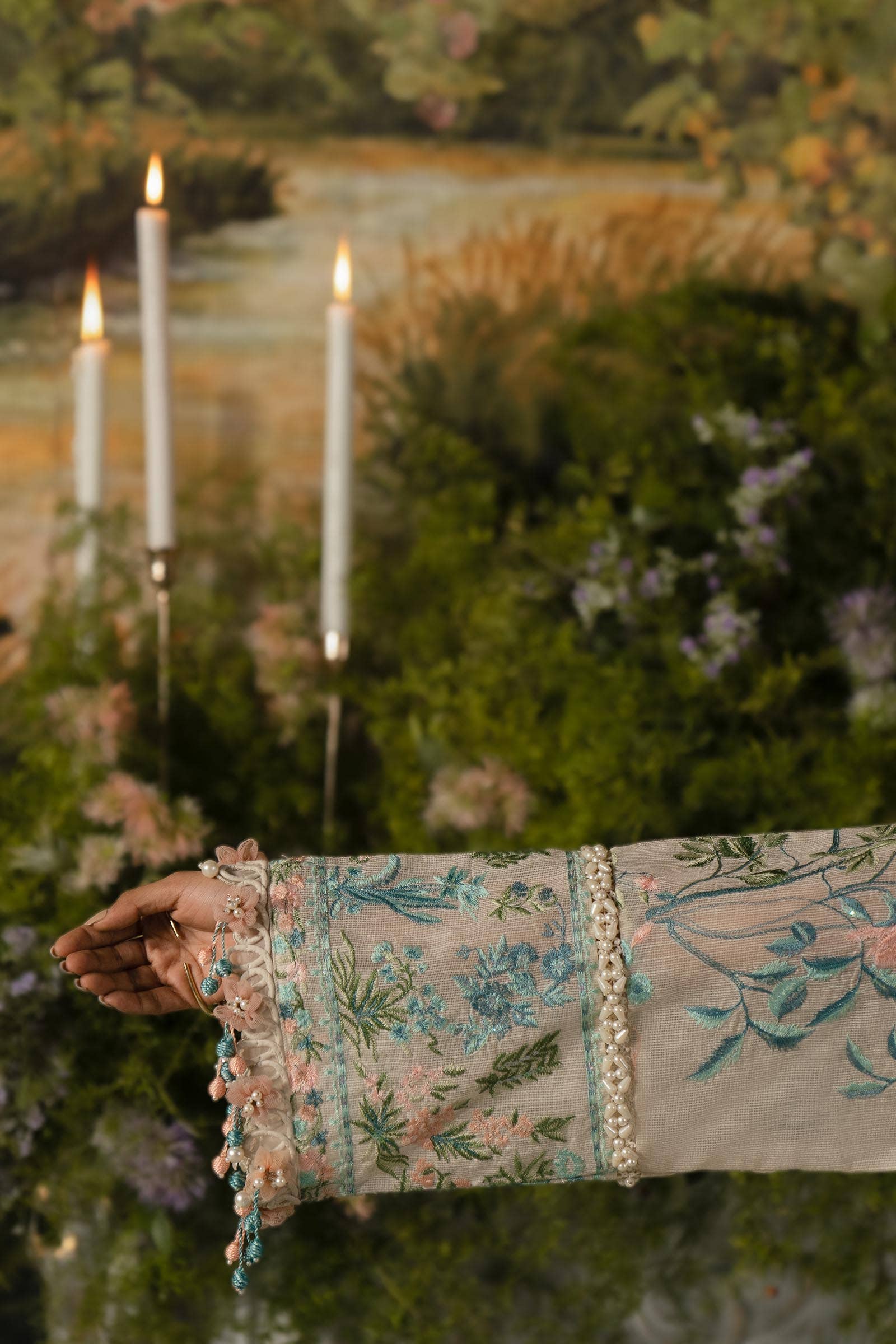 Sana Safinaz | Luxury Collection 24 | L241-009B-3CT - Aqsa Fabrics