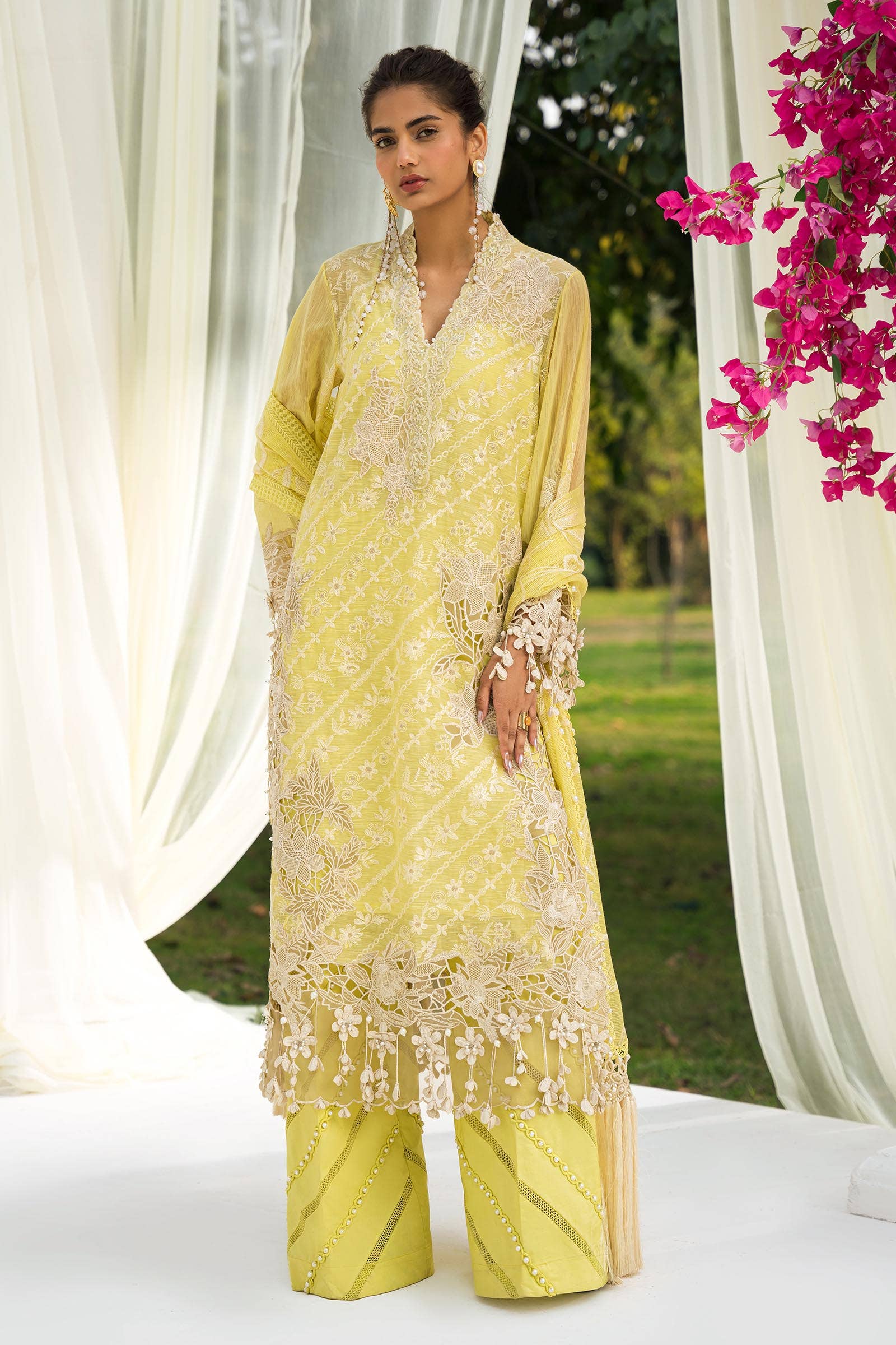 Sana Safinaz | Luxury Collection 24 | L241-010A-3CV - Aqsa Fabrics