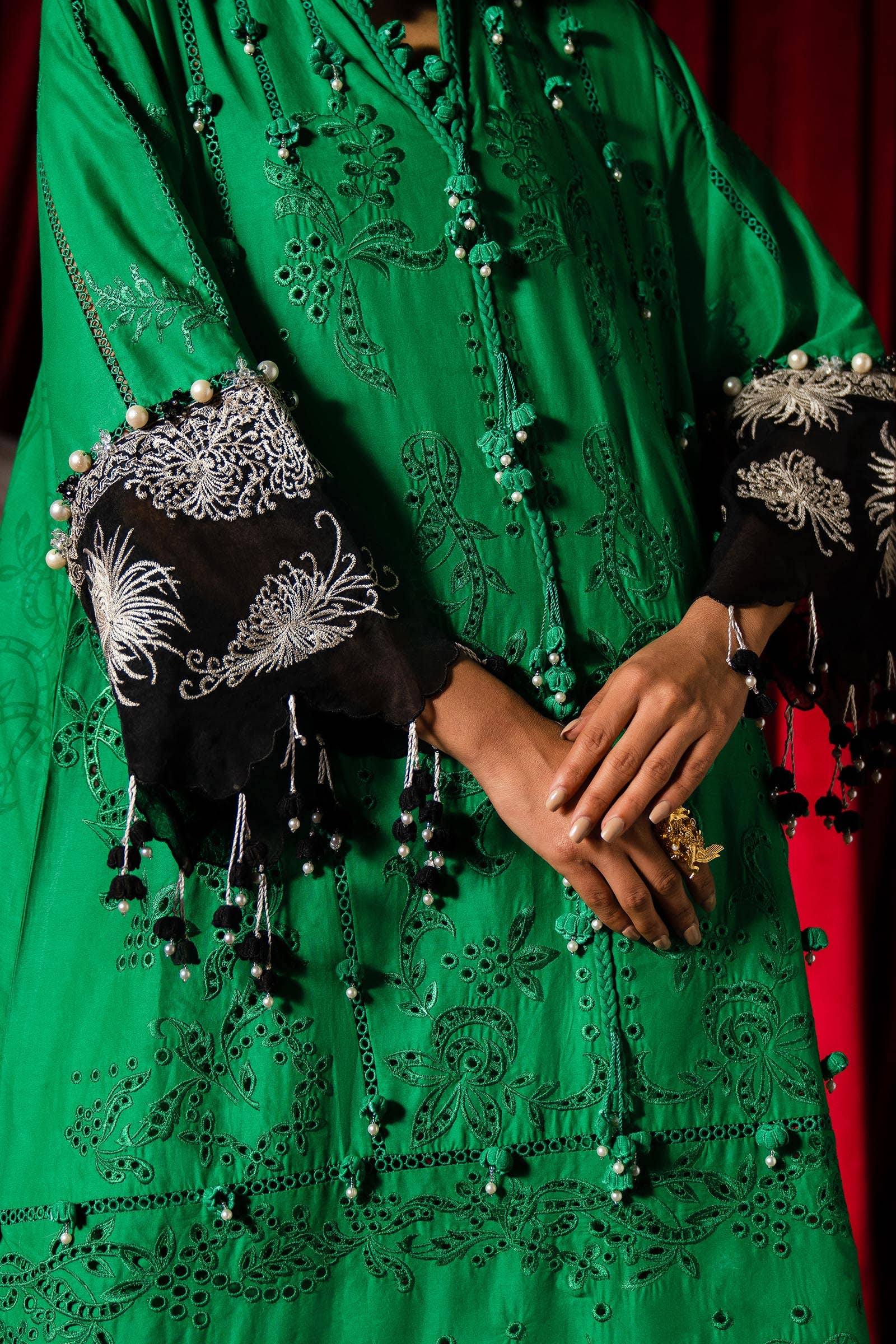 Sana Safinaz | Luxury Collection 24 | L241-001B-3CL - Aqsa Fabrics