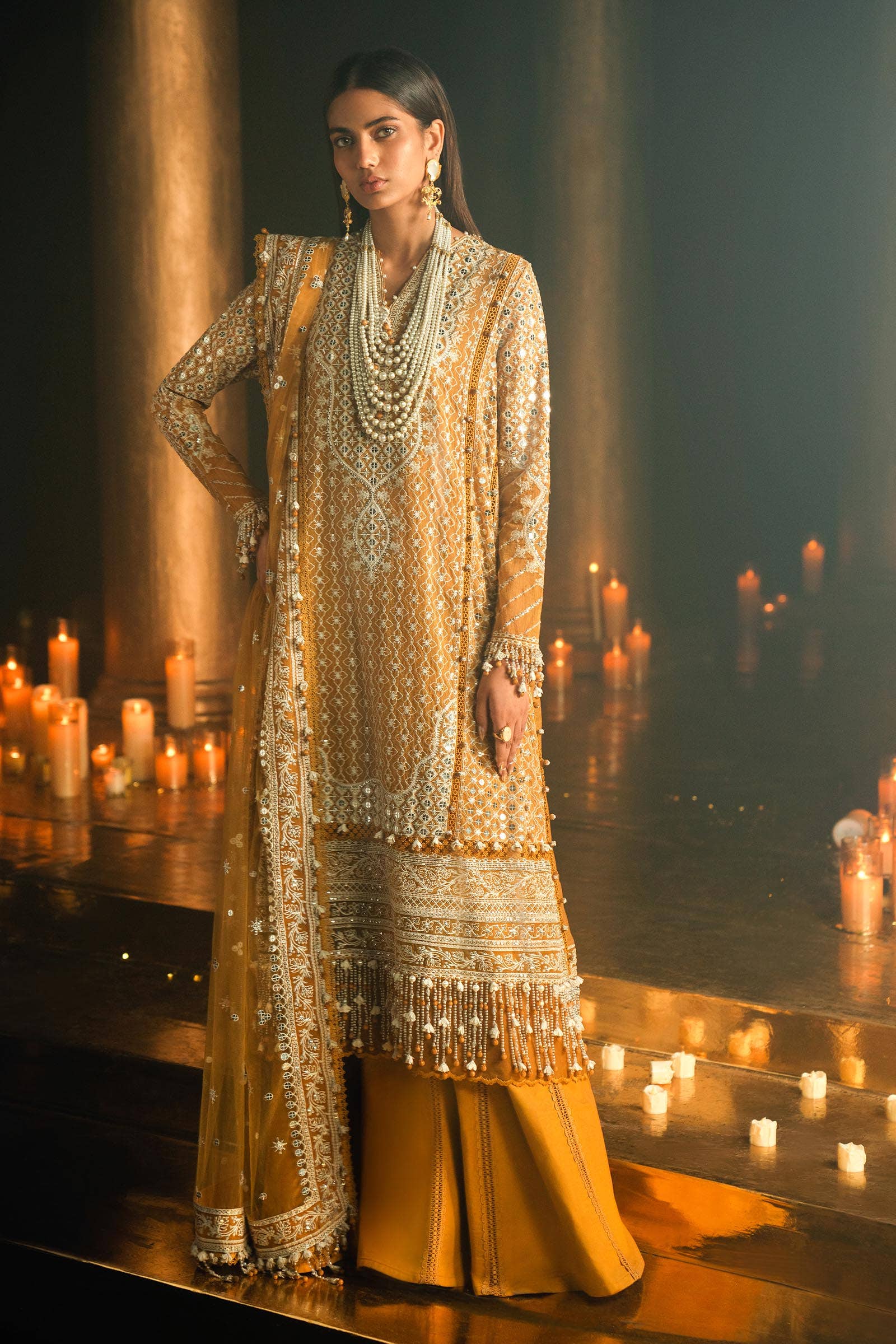 Sana Safinaz | Luxury Collection 24 | L241-002B-3CT - Aqsa Fabrics