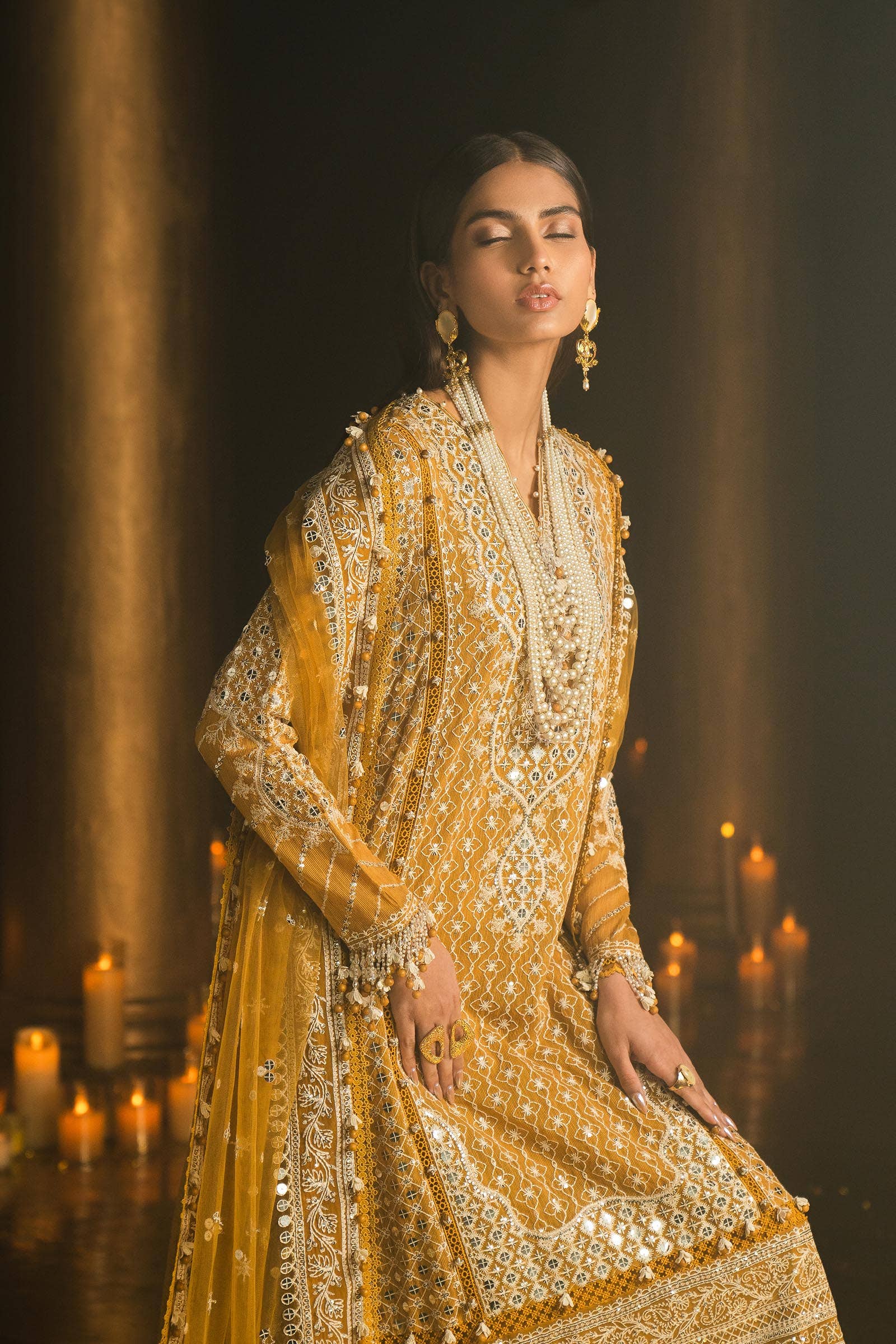 Sana Safinaz | Luxury Collection 24 | L241-002B-3CT - Aqsa Fabrics