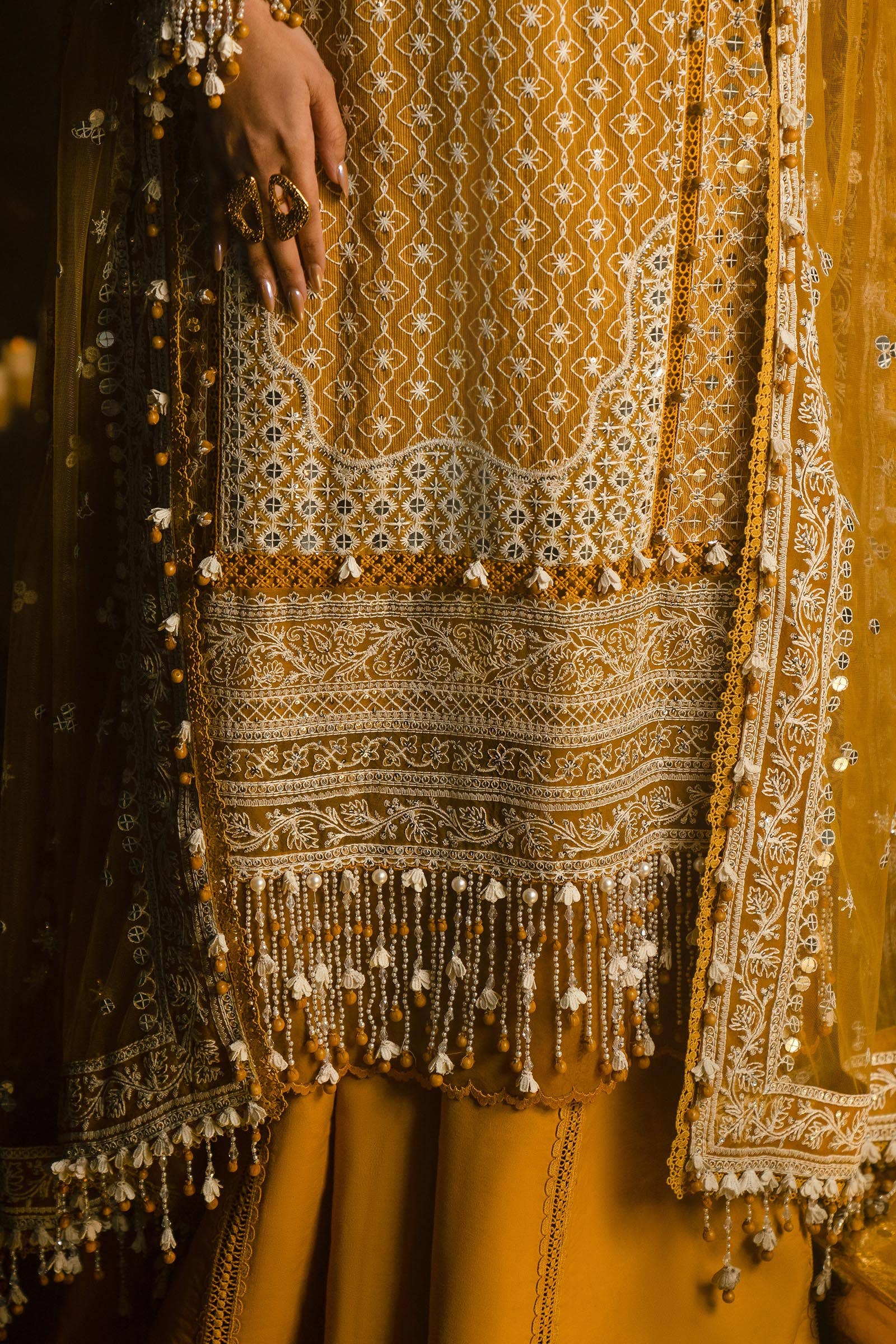 Sana Safinaz | Luxury Collection 24 | L241-002B-3CT - Aqsa Fabrics