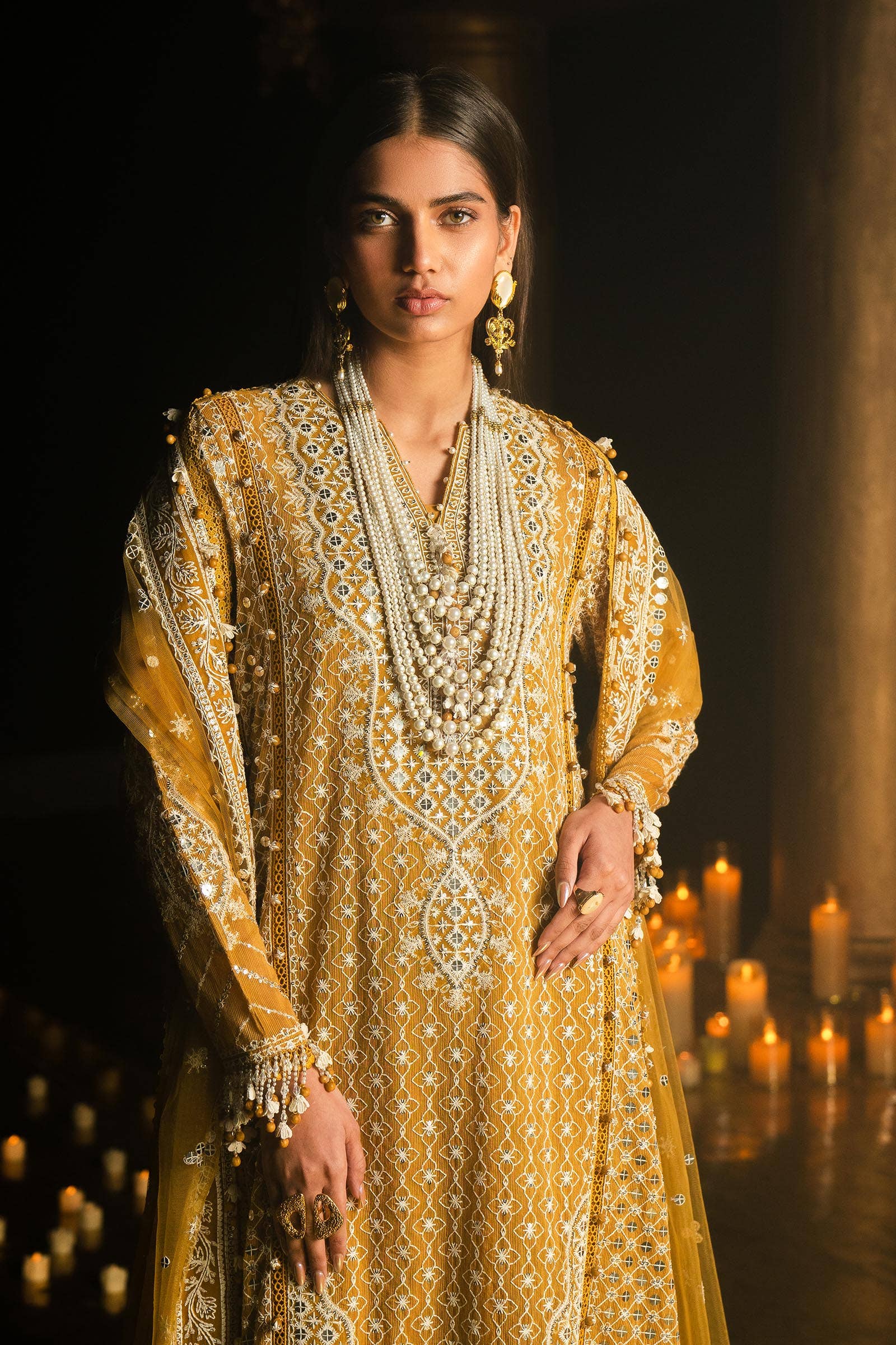 Sana Safinaz | Luxury Collection 24 | L241-002B-3CT - Aqsa Fabrics