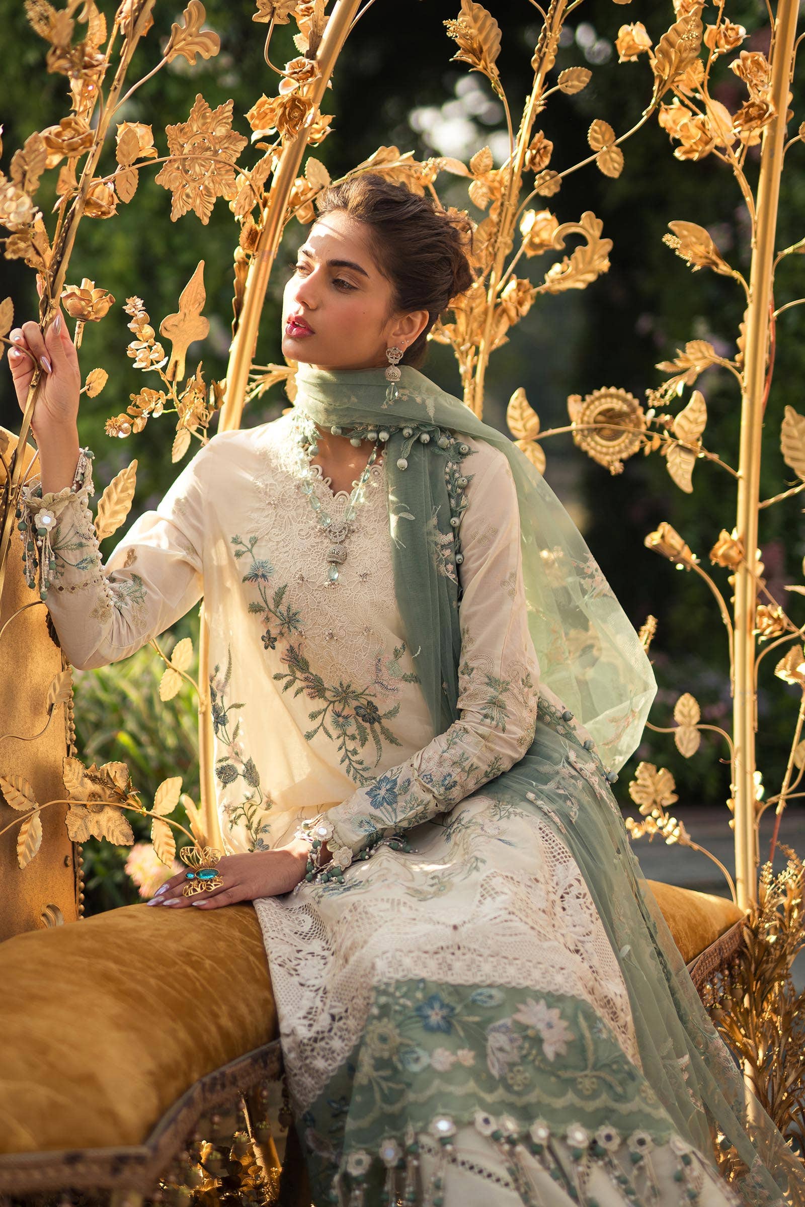 Sana Safinaz | Luxury Collection 24 | L241-003A-3CT - Aqsa Fabrics