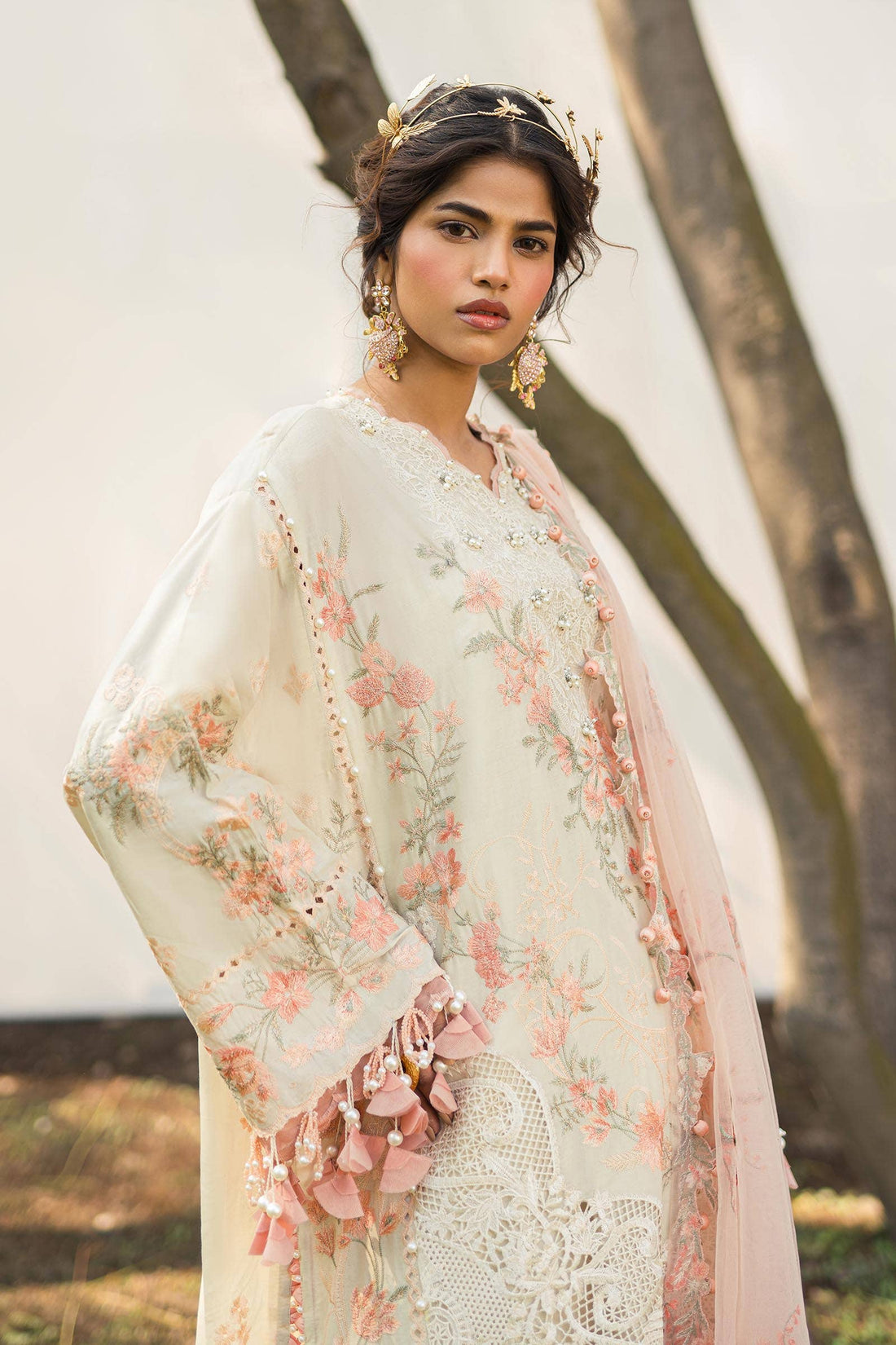 Sana Safinaz | Luxury Collection 24 | L241-003B-3CT - Aqsa Fabrics