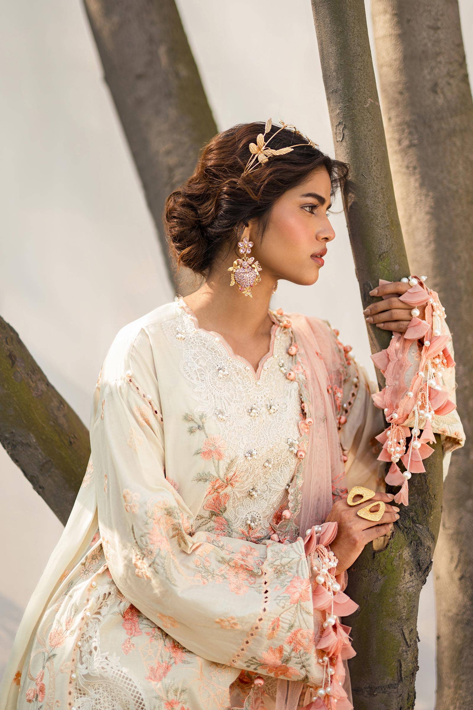 Sana Safinaz | Luxury Collection 24 | L241-003B-3CT - Aqsa Fabrics